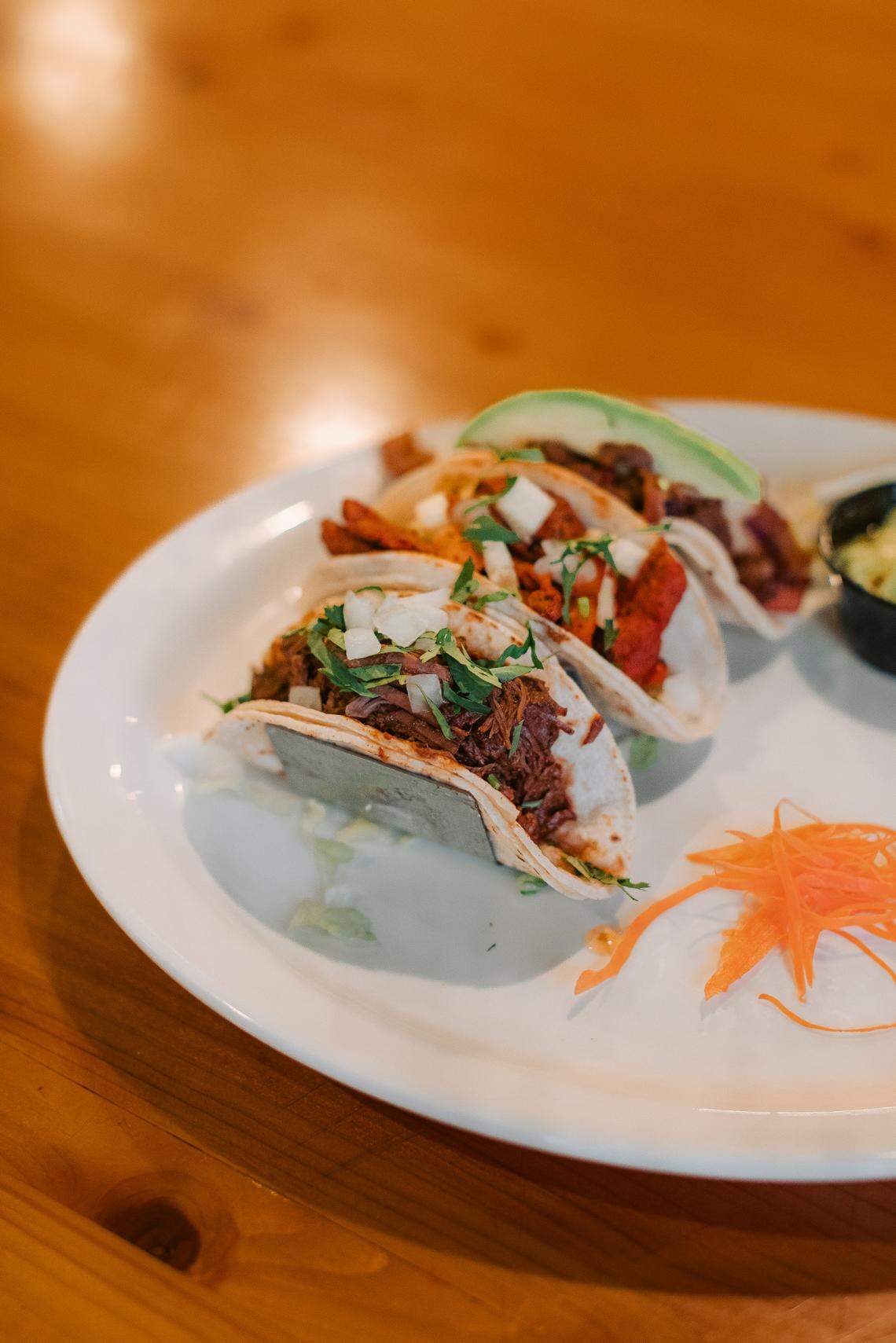 For Lexington Taco Week, El Rancho Tapatio will offer the Triple Threat Taco and Veggie Fiesta Taco.