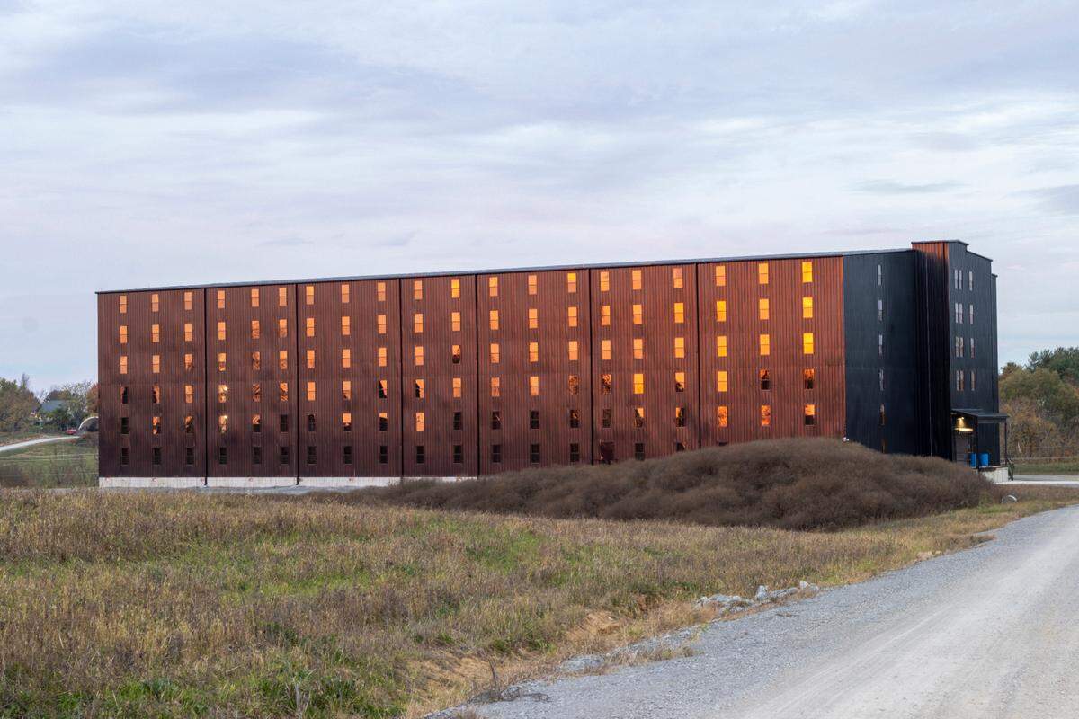 Garrard County Distilling Co. outside Lancaster also had about 17,000 barrels sourced from another distillery. The distillery planned to build up to 24 rickhouses by 2030.