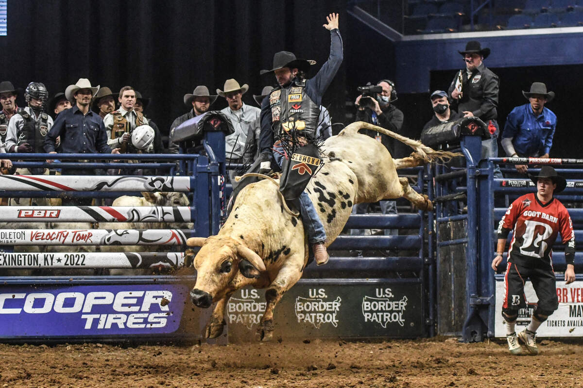 The Professional Bull Riders’ (PBR) Pendleton Whisky Velocity Tour brings intense bull riding action from top-levels of cowboy and bovine talent.