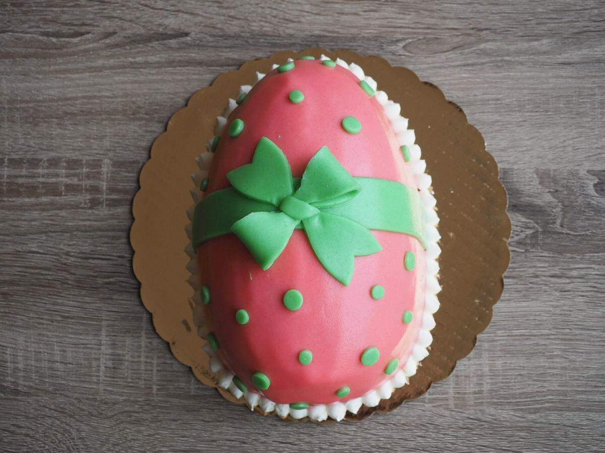 European Delights Bakery has full-sized Easter egg cakes as well as mini sized ones available. Call to order curbside delivery.