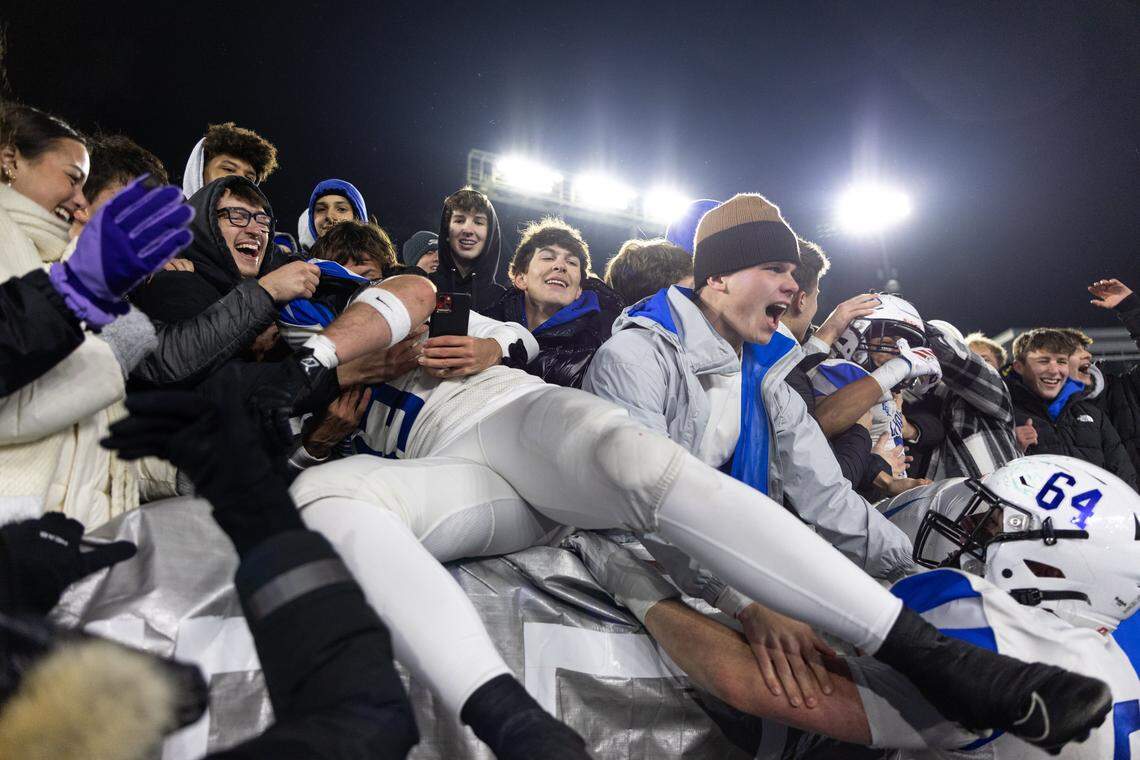 during UK HealthCare Sports Medicine State Football Finals on Friday, Dec. 5, 2025, at Kroger Field in Lexington, Ky.