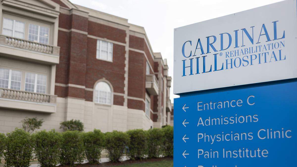 Cardinal Hill Rehabilitation Hospital in Lexington, Ky., Sunday, August 16, 2020.