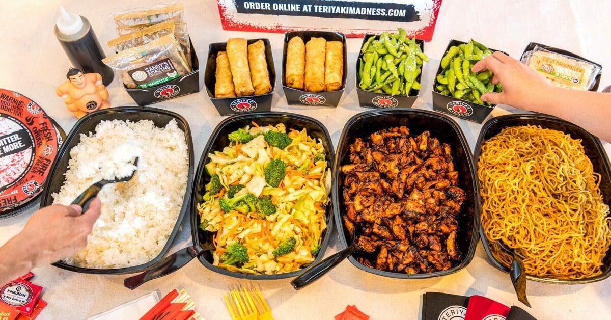 Teriyaki Madness also offers catering options.