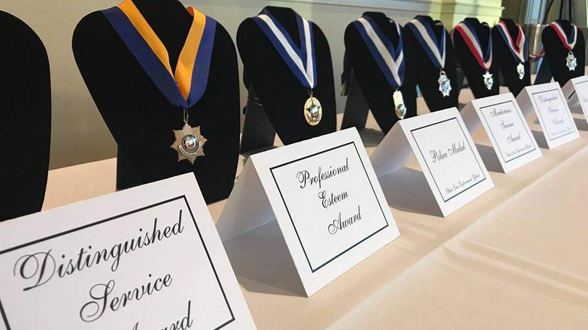 The Lexington Police Department held its annual awards banquet at the Lexington Convention Center Tuesday night.