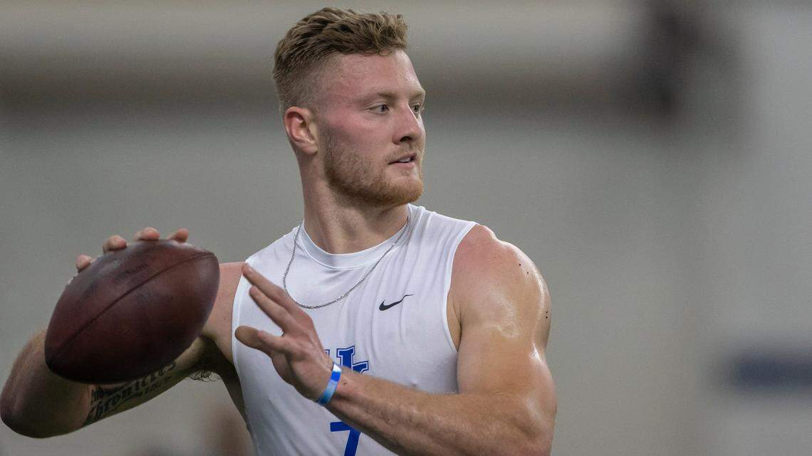 Kentucky quarterback Will Levis will be in Kansas City, Mo., on Thursday night for the first round of the NFL Draft.