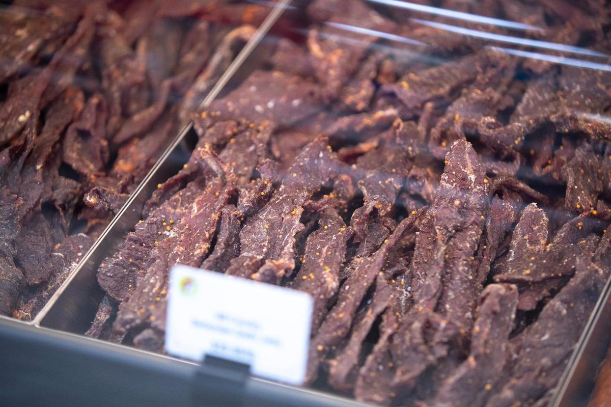In addition to a “wall of jerky,” the 53,000-square-foot Buc-ee’s travel center in Richmond, Ky., also has a “jerky bar.” 