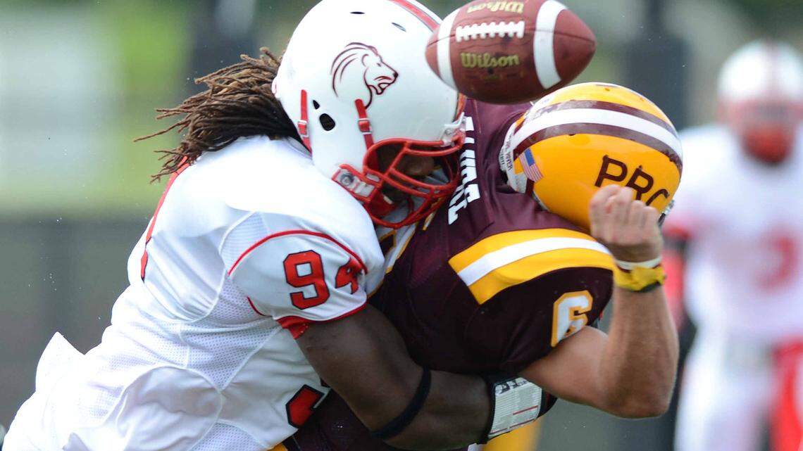University of Kentucky signee Za'Darius Smith, a transfer from East Mississippi Community College. (Photo by East Mississippi CC sports information)
