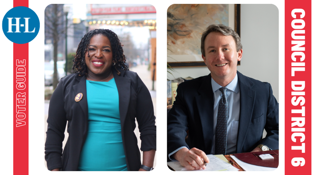 Denise Gray, left, and Charlie Rowland are running for the Urban County Council District 6 seat. The election takes places Nov. 8, 2022.