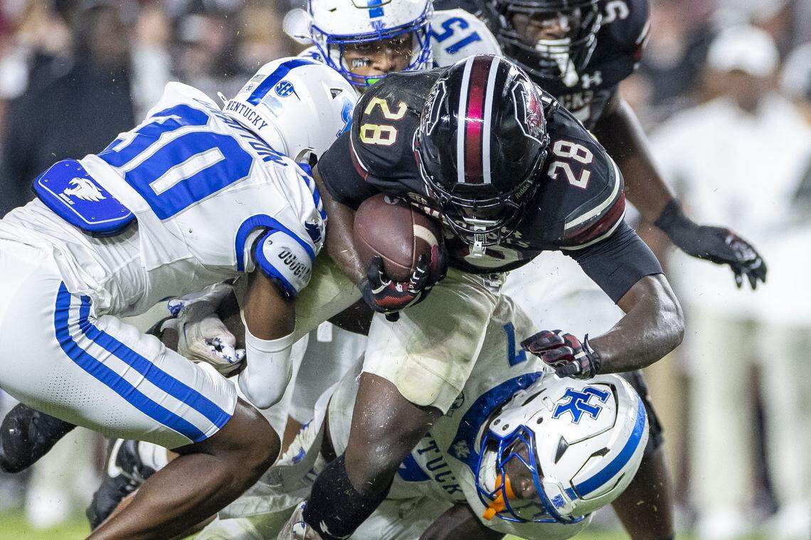 Injuries at cornerback have cleared the way for Kentucky true freshman Grant Grayton (30) to log meaningful snaps in UK’s past two games vs. Eastern Michigan and South Carolina.