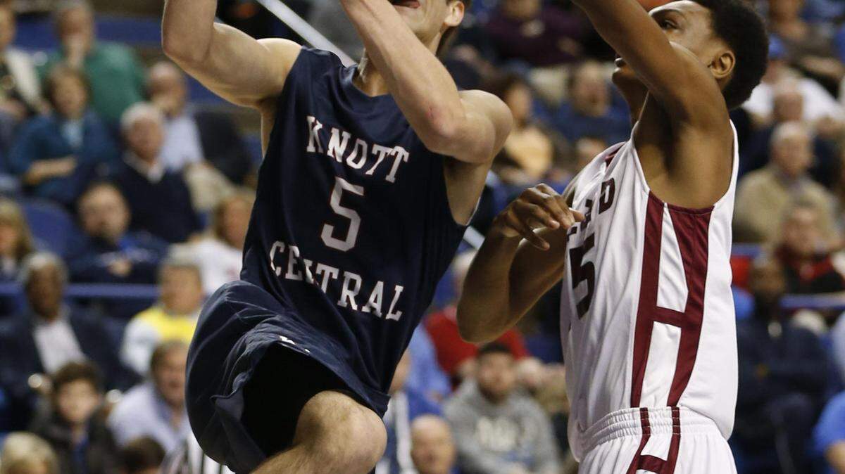 Knott County Central's Camron Justice will play in his third consecutive Sweet Sixteen at Rupp Arena this week.   