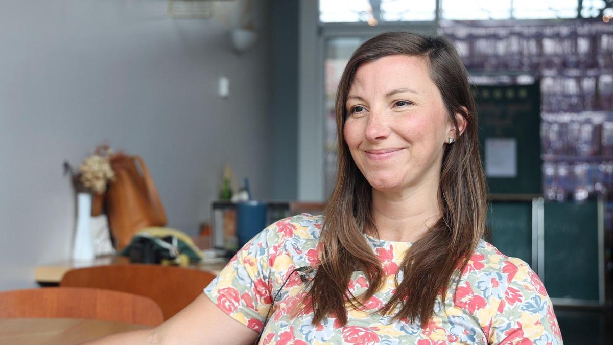 Riah Durick, owner and chef of Nourished Folks in Greyline Station.