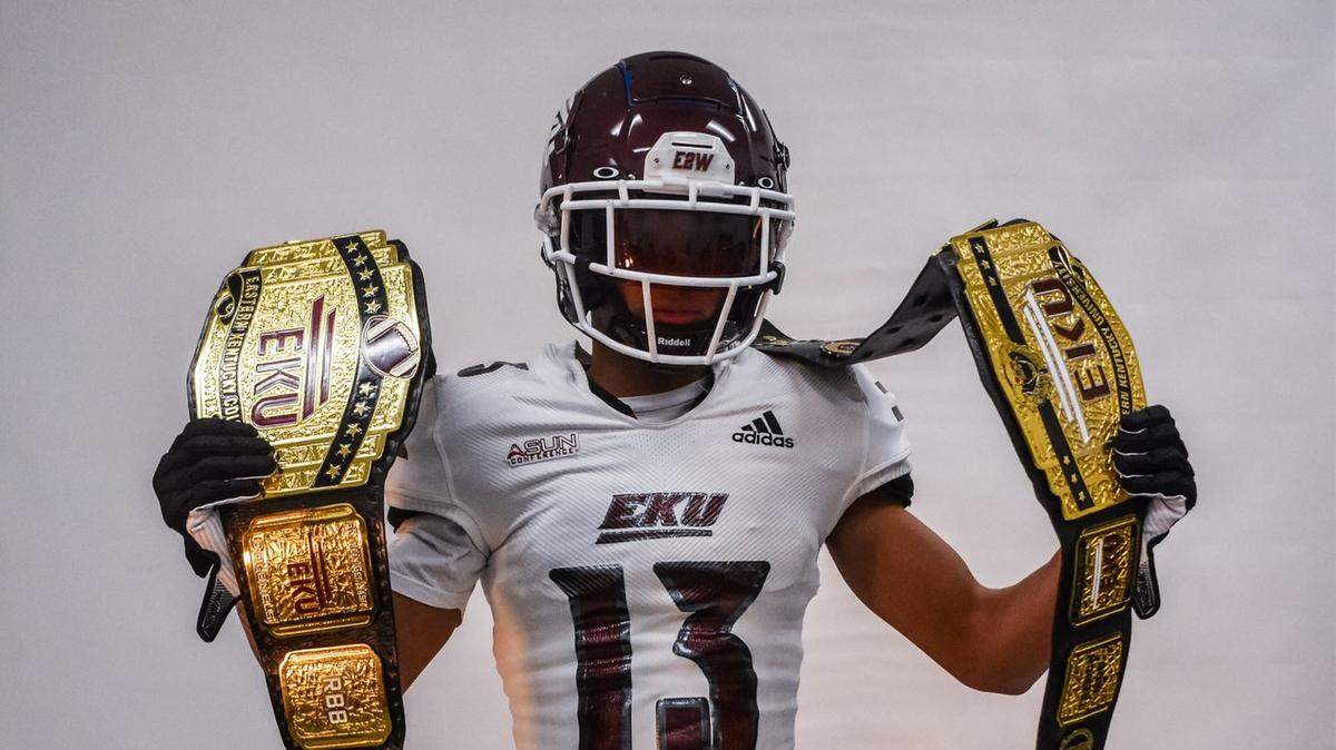 Corbin standout Treyveon Longmire signed with Eastern Kentucky University on Wednesday. He is the Colonels’ highest-ranked recruit in the internet recruiting era.