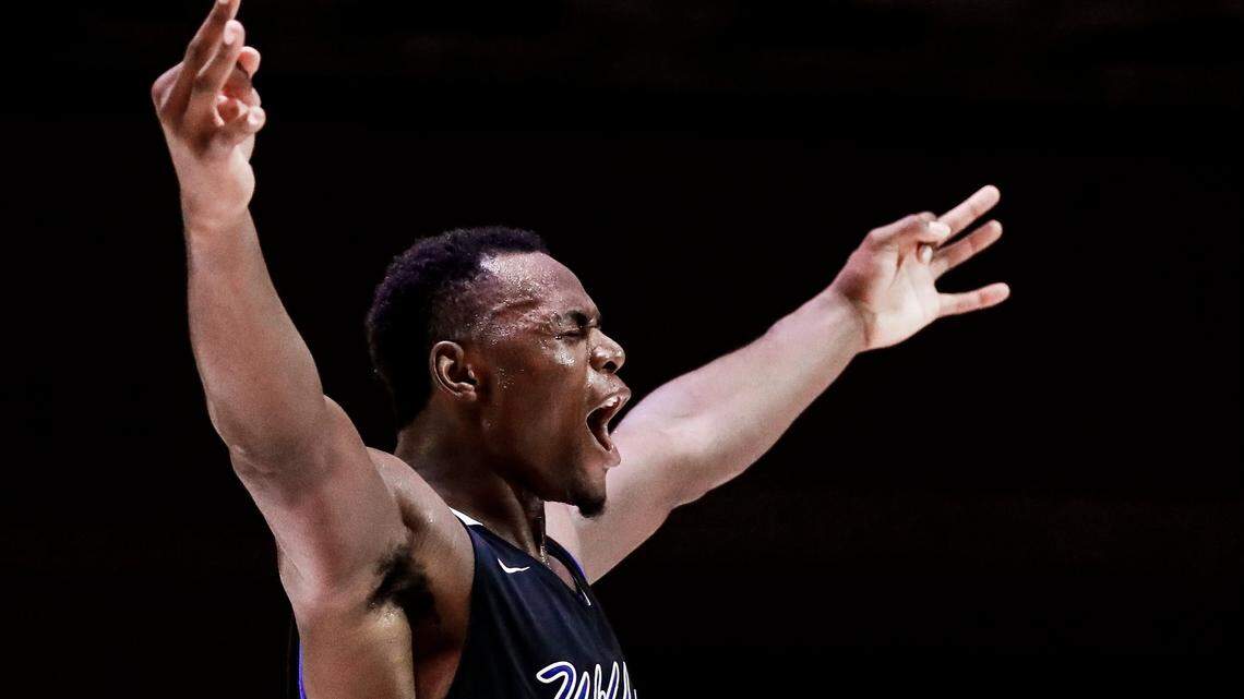 Oscar Tshiebwe, predictably, led the Kentucky Wildcats in rebounding during the team’s preseason trip to the Bahamas.