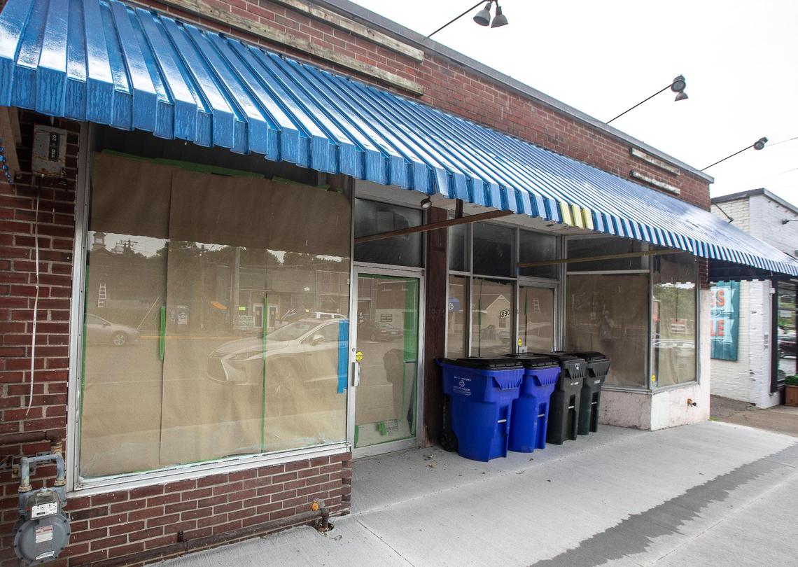 The cafe is still coming to 890 East High Street but probably not any time soon. However, the bakery might start baking again this fall.