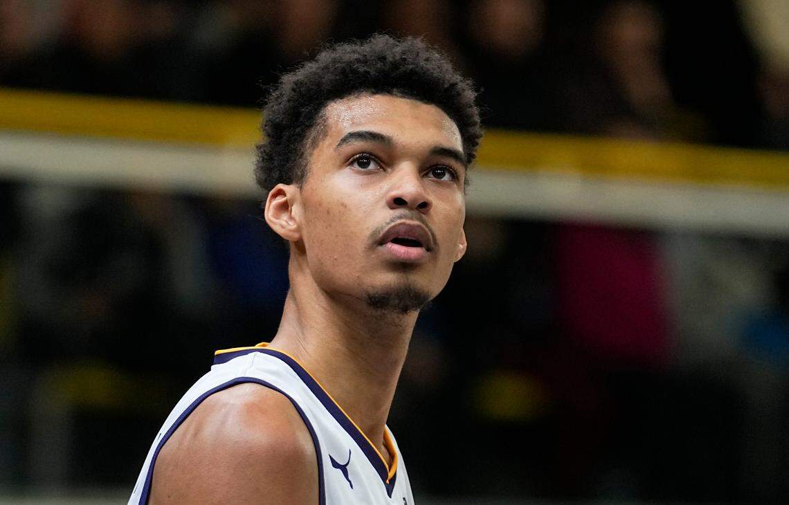 French basketball phenom Victor Wembanyama is projected as the No. 1 pick in the 2023 NBA Draft.