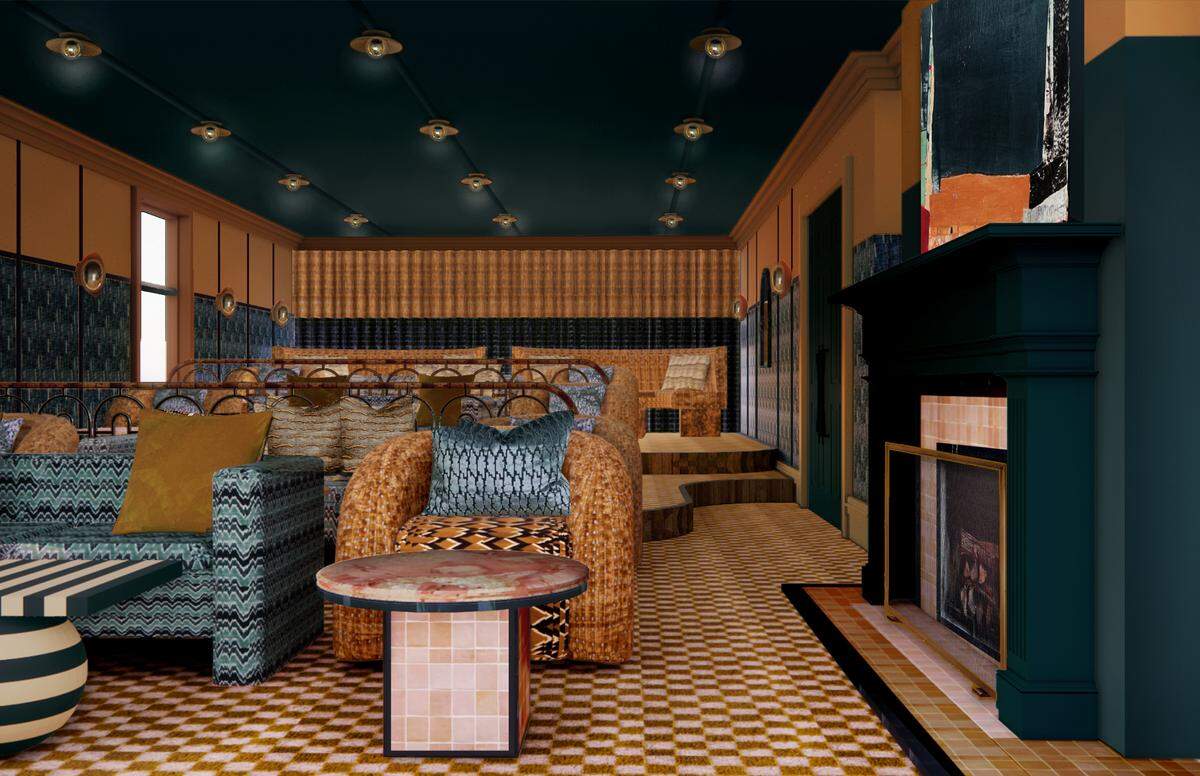 The new Camel Club in Lexington will feature a Theater Room where members can screen films.