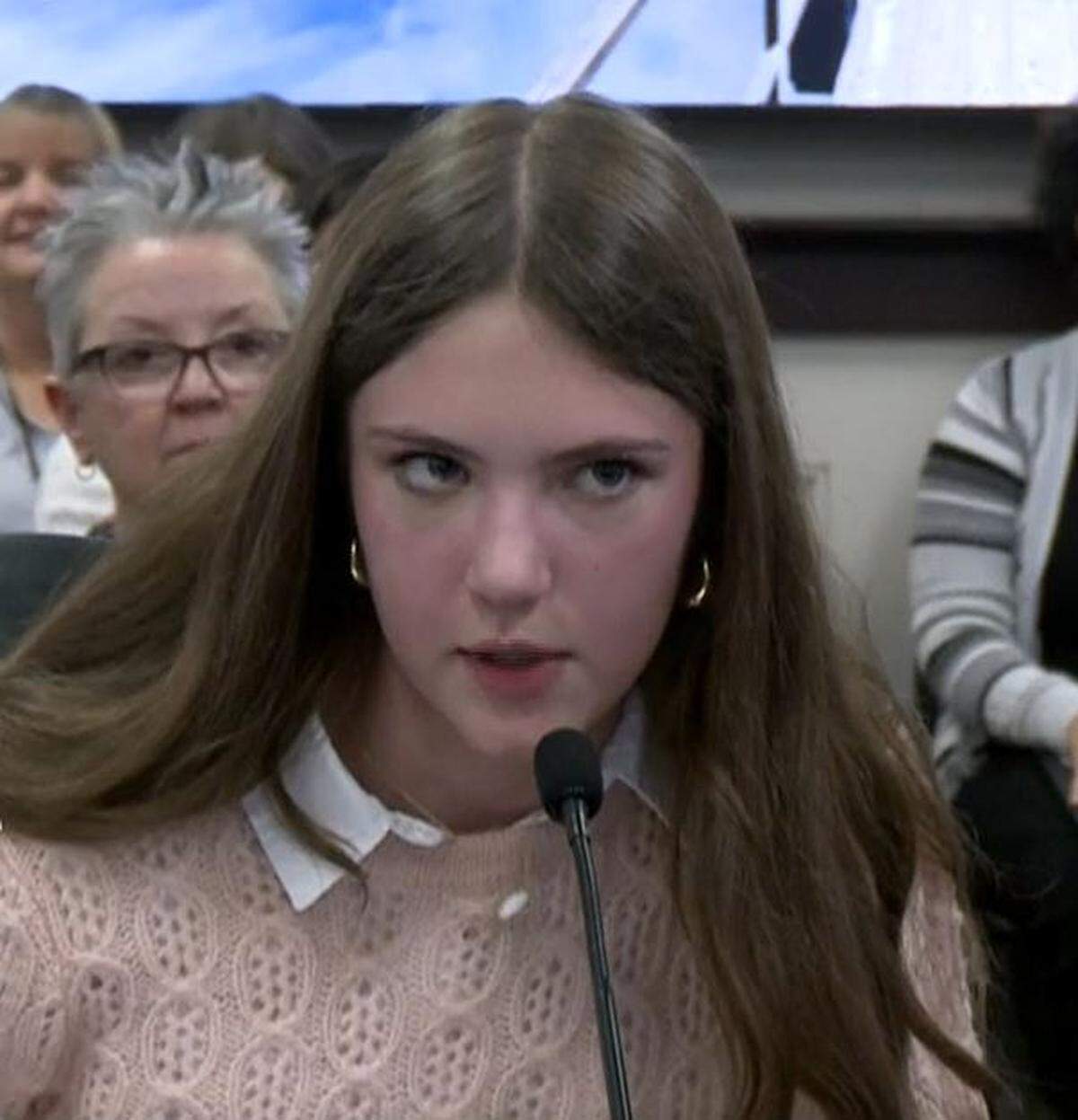 Delanie Crump, a freshman at Boyd County High School