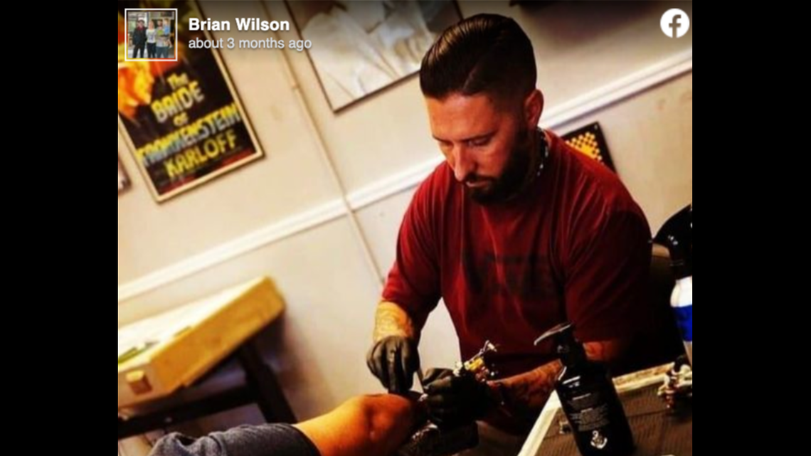 Brian Wilson, a tattoo artist and owner of Stay Gold Tattoo Studio, was found dead after being shot 17 times, Ohio cops say.