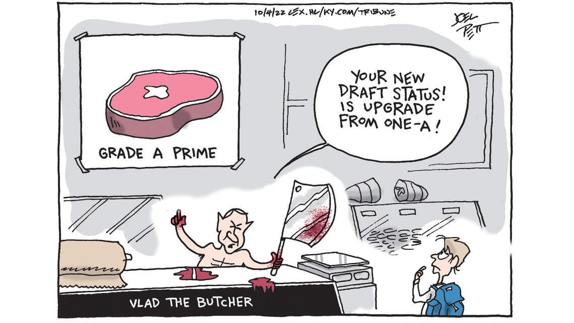 Joel Pett: Vlad the Butcher