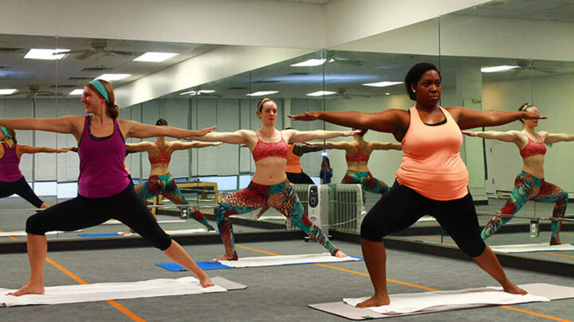 Healing with hot yoga