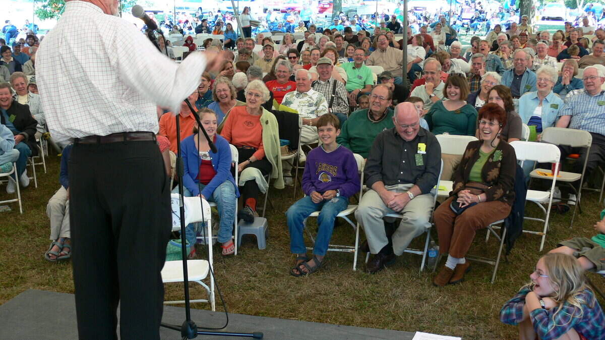 Donald Davis at the 2007 Storytelling Festival.