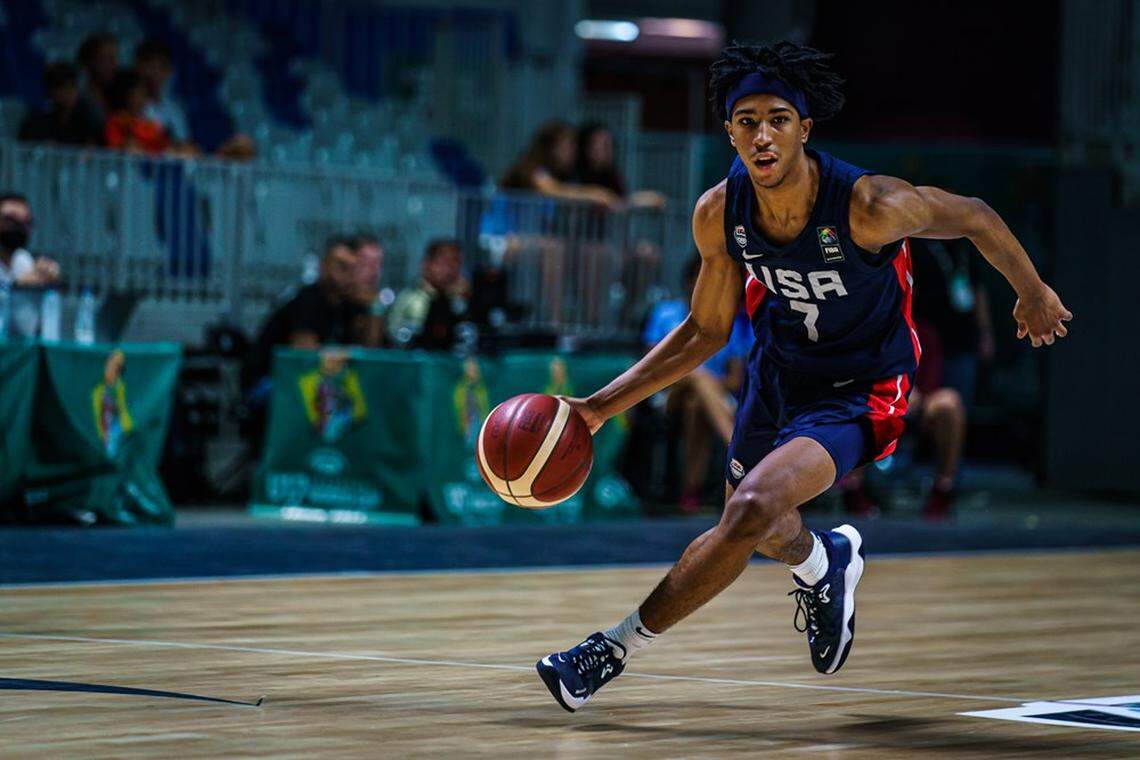 Boogie Fland was one of the standout players last summer for the USA Basketball team for the FIBA U17 World Cup in Spain. Fland, playing for his high school team, earned all-tournament honors at last week’s City of Palms Classic.