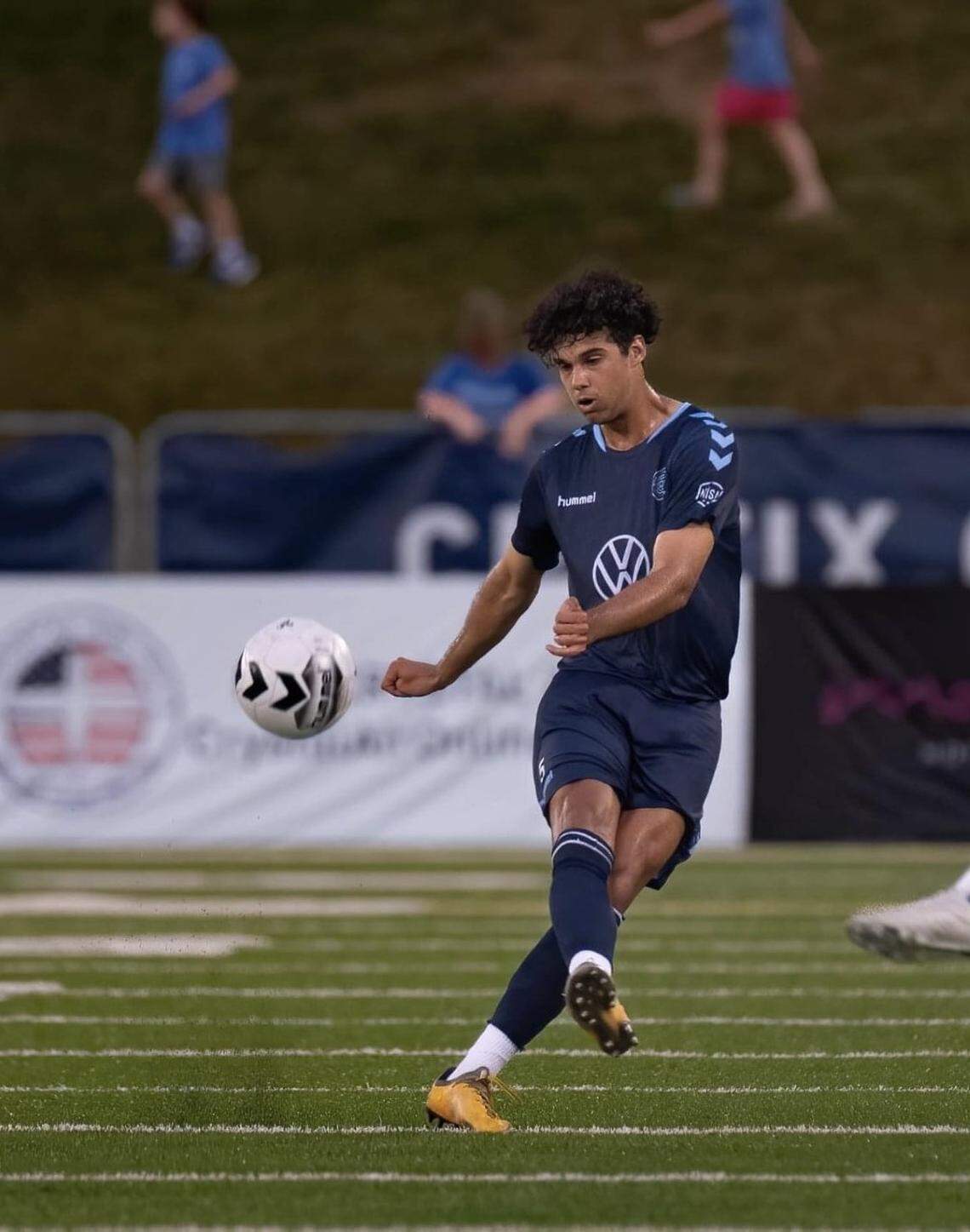 Defender Franky Martinez is one of the players recently signed to the first-ever USL League One roster for Lexington Sporting Club.
