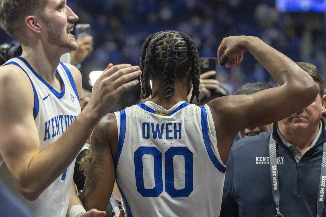 UK’s equipment staff has to figure out how to do laundry following games when Kentucky plays away from Lexington.
