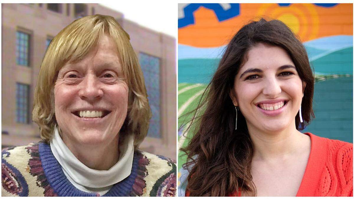 Sandy Shafer, left, and Jennifer Reynolds