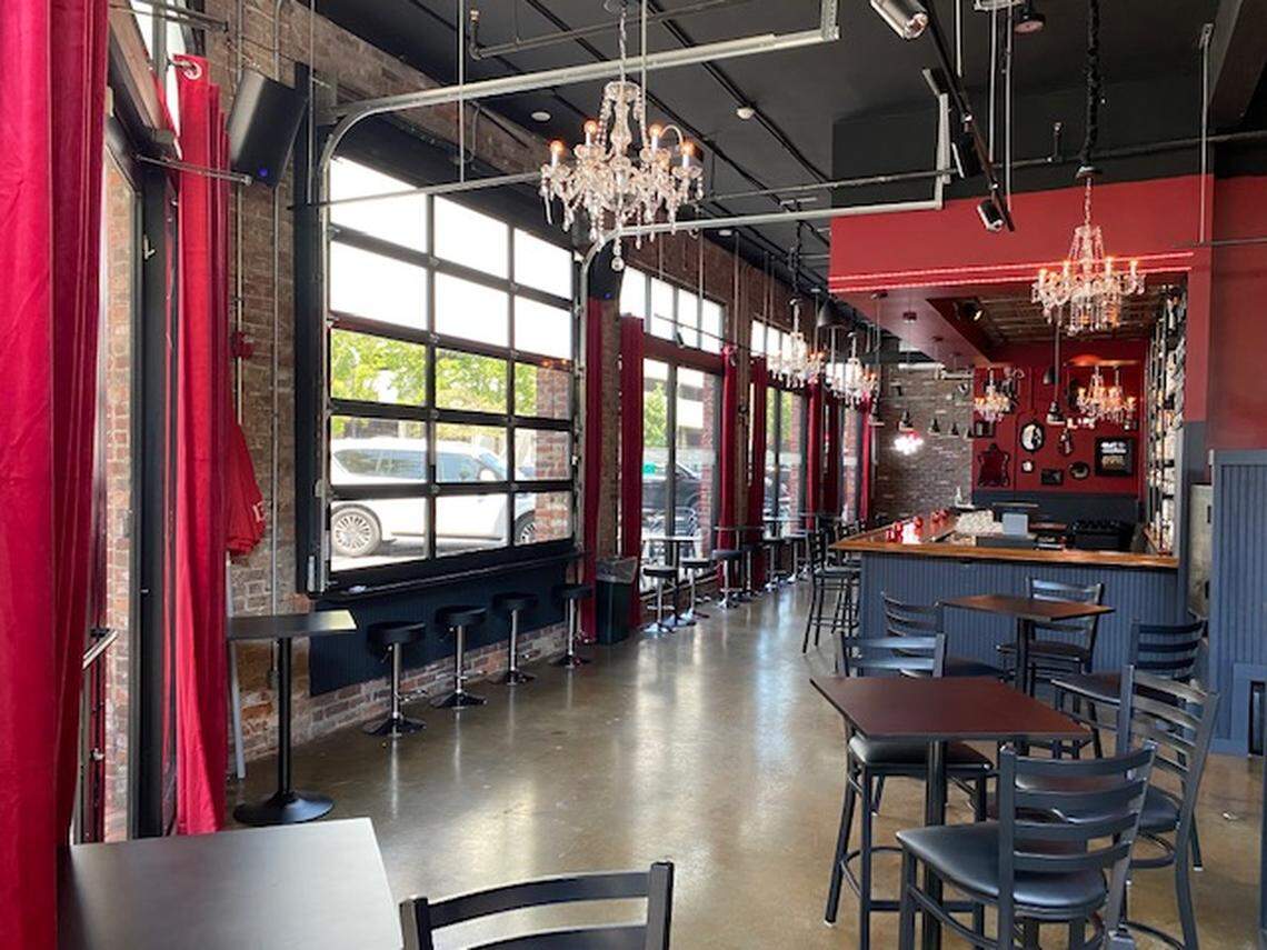 Pour Decisions, a bar on Main Street in downtown Lexington, is has a speakeasy feel.