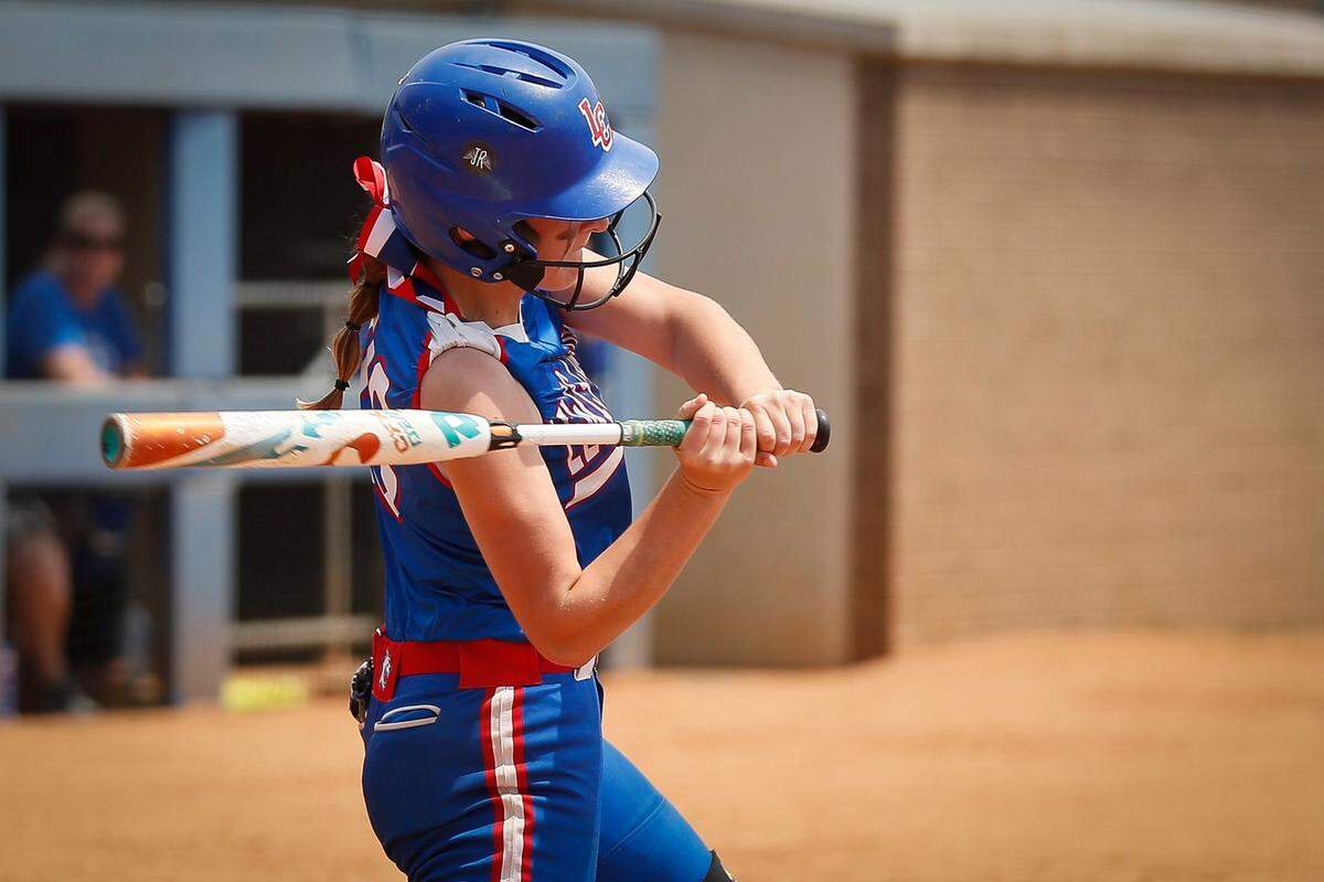 Lewis County’s Kayla Sullivan batted against Boyle County during the KHSAA State Softball Tournament quarterfinals at John Cropp Stadium on Friday. Lewis County won 6-2.