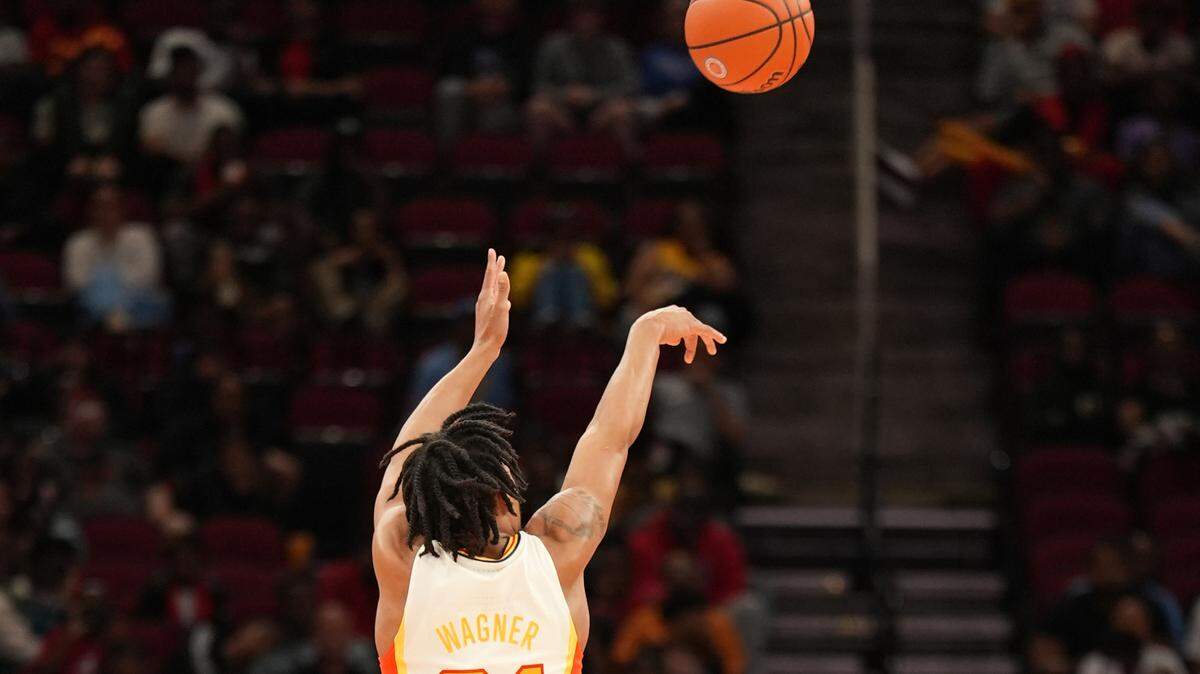 Freshman guard DJ Wagner is expected to be one of Kentucky’s top players for the 2023-24 season.