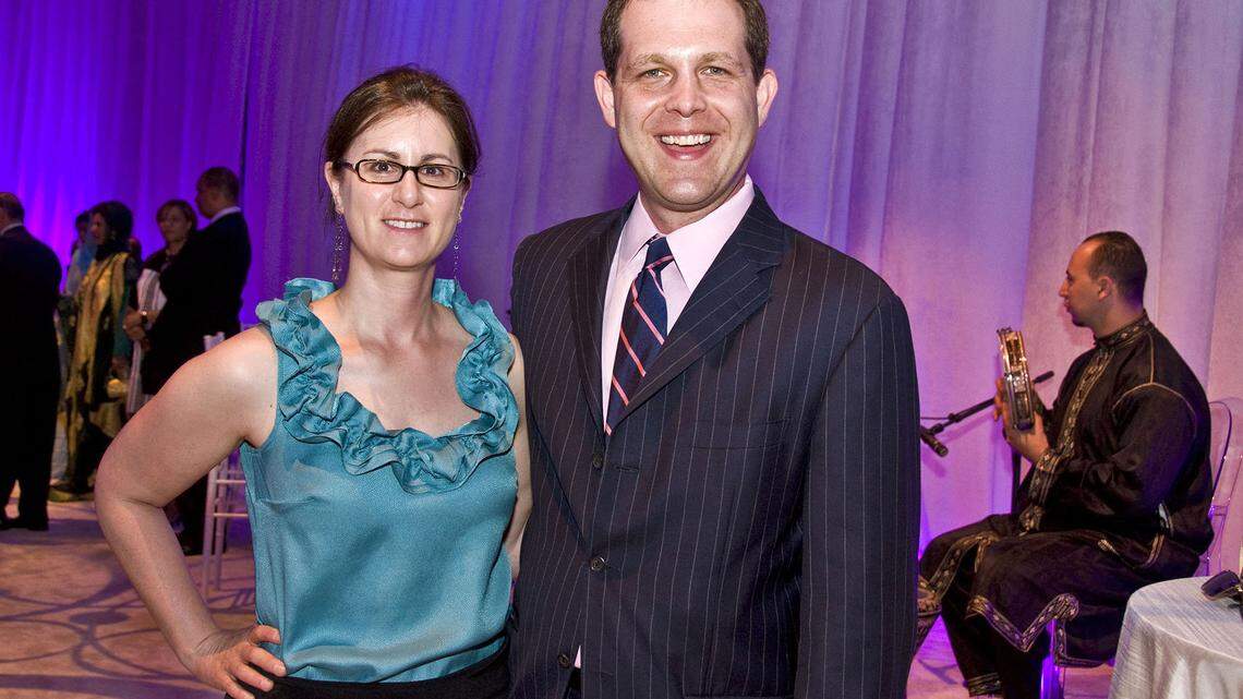 100528 GalaSNAP27  Lisa and Jonathan Miller of Lexington attended the dinner.   Photo by Richard Labunski