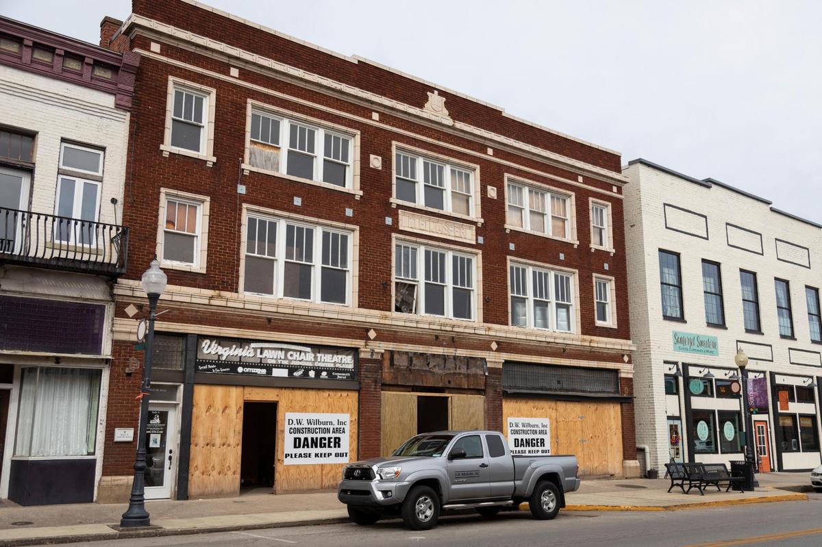 Somerset’s Virginia Theater, shown here Nov. 3, is coming back to life after being closed since 1994.