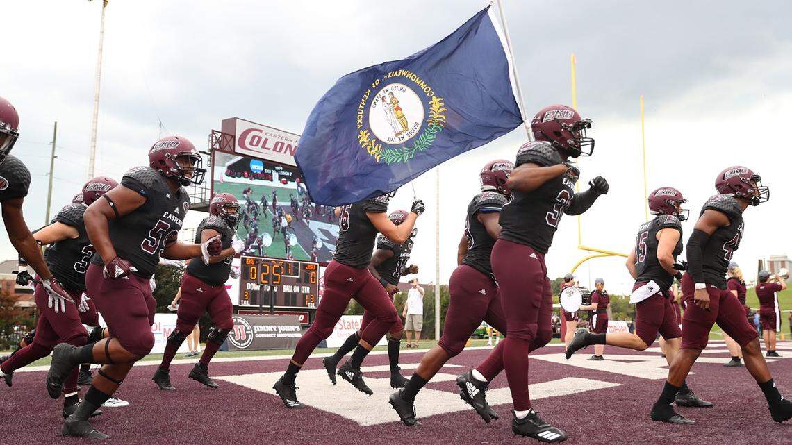 The Eastern Kentucky University football team is scheduled to kick off its 2020 season on Sept. 3 at home against Western Carolina.