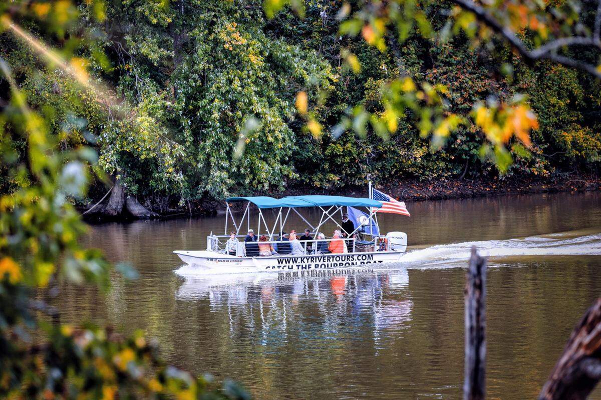 Kentucky River Tours offers the Tour and Taste boat excursion, which includes distilling history as well as a tasting at Buffalo Trace Distillery. The tours run through Oct. 15.