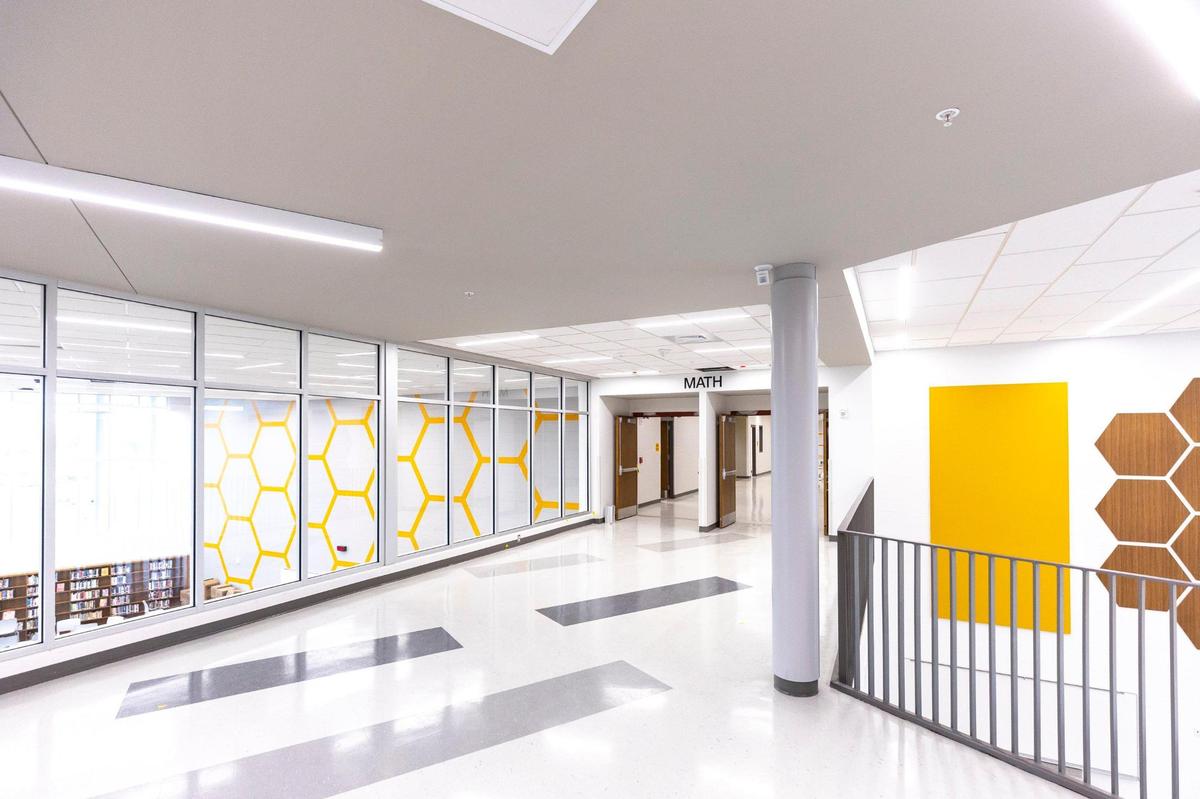 The new Woodford County High School is photographed Thursday, Dec. 19, 2024.