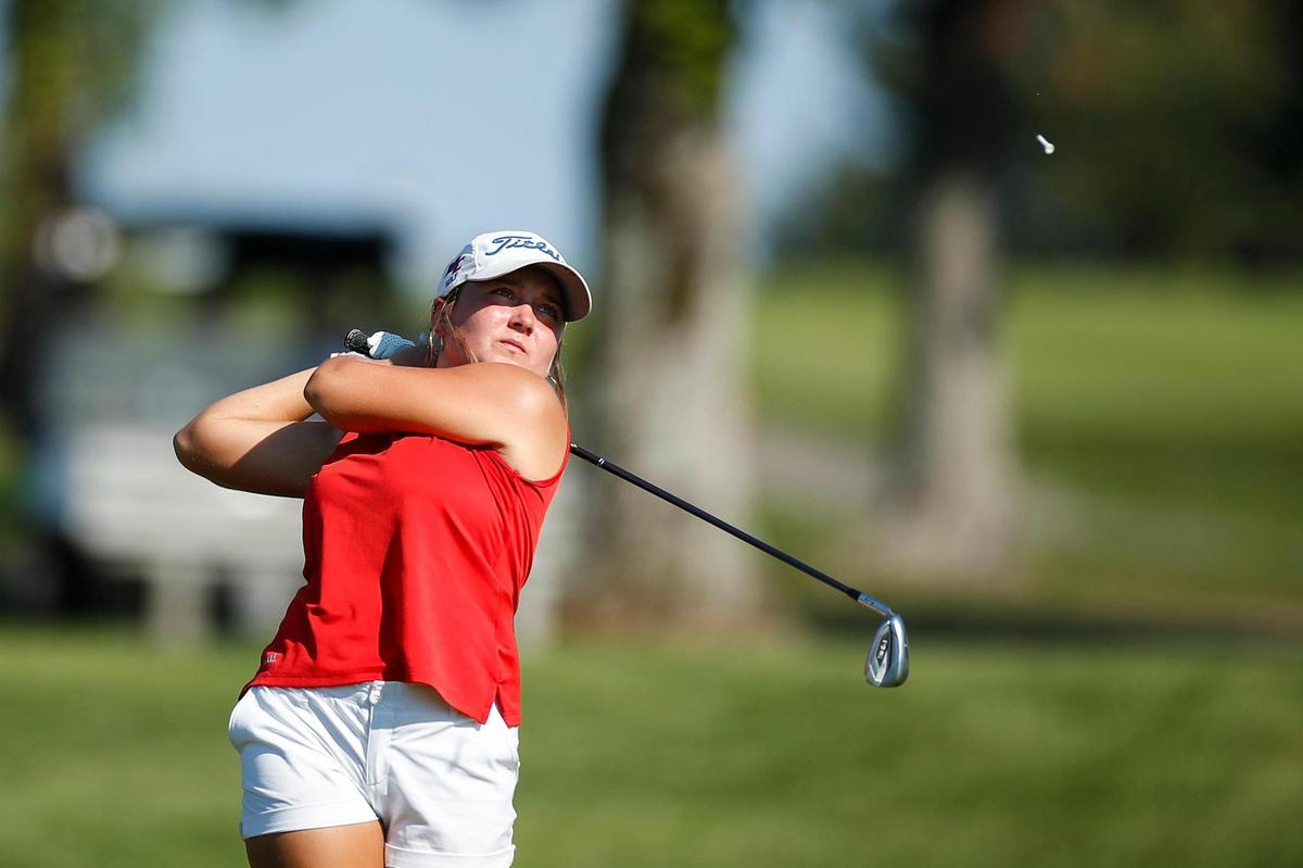 Madison Central’s Elizabeth Eberle shot a 2-over par 73 in regulation, then won the meet in a three-way playoff.
