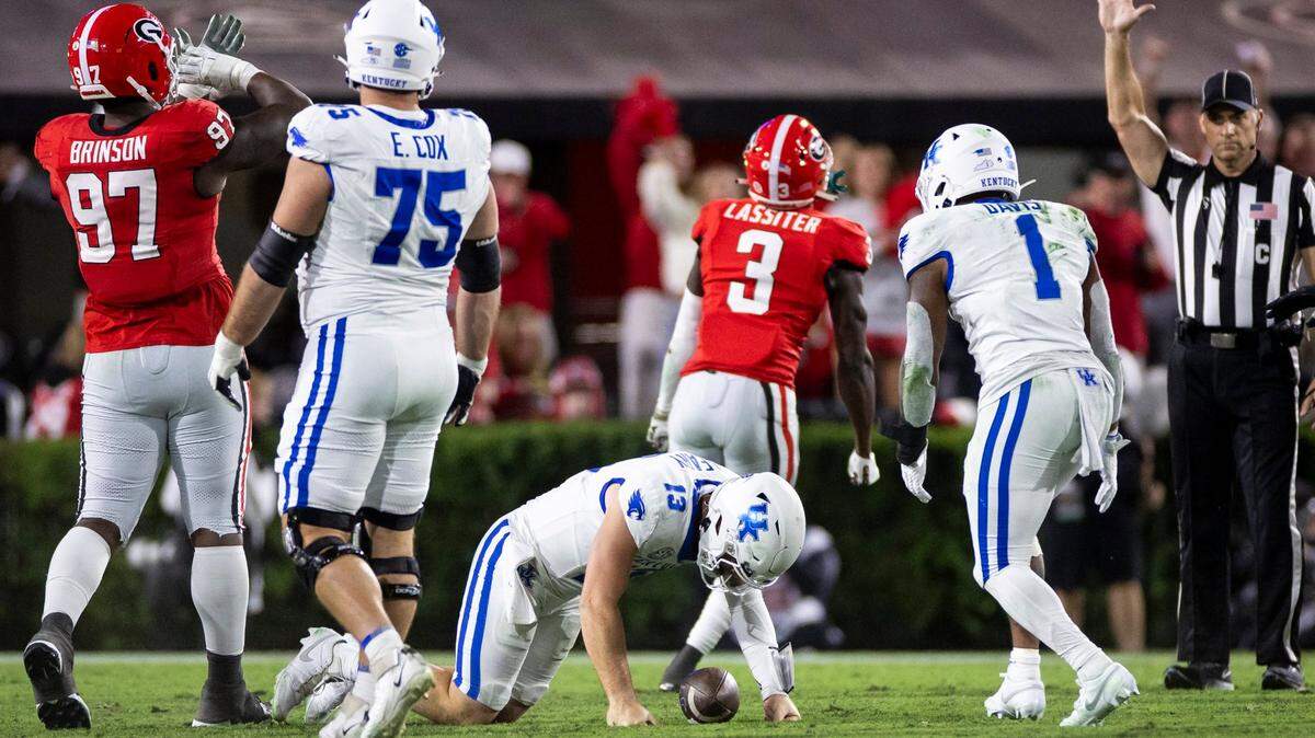 All-systems failure: After a week of hype, No. 1 Georgia crushes Kentucky
