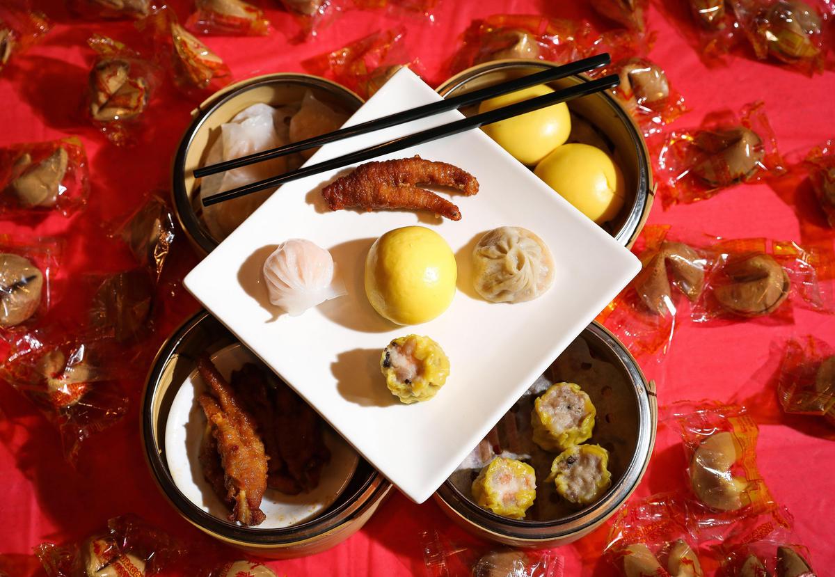 A selection of dim sum menu offerings at Panda Cuisine, located on Nicholasville Road. Dim Sum allows a great variety of Chinese dishes with its small portions in steamer baskets. Individual dishes at Panda Cuisine, which is one of the few places in Lexington to offer the traditional meal, range from $1.95 to $5.25.