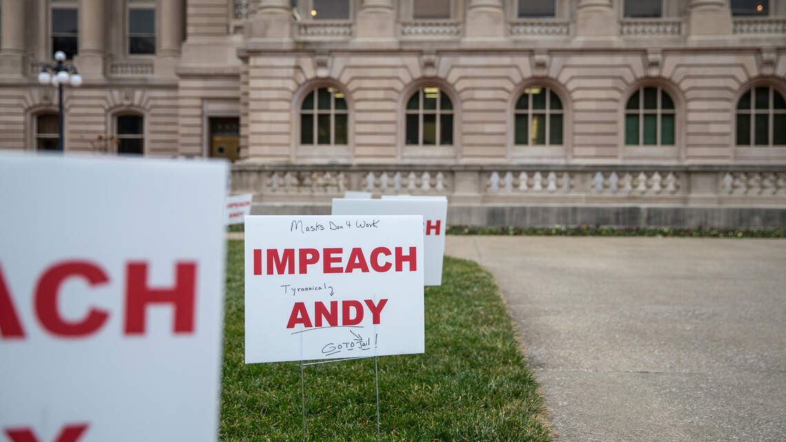 ‘Zero grounds.’ Beshear knocks impeachment effort as KY House forms committee.