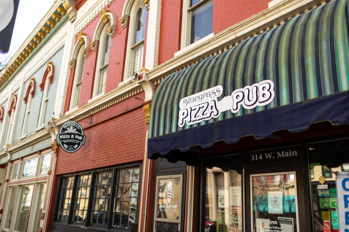 Bluegrass Pizza and Pub offers brick oven pizza, made with fresh and local ingredients and a craft beer selection in Danville, Ky., Saturday, February 6, 2021.