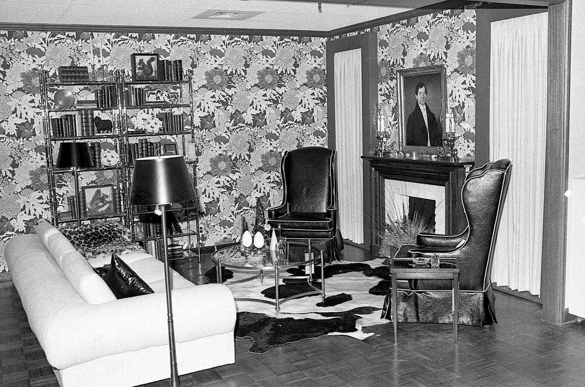 The home furnishings department at the new Shillito’s Department Store in Fayette Mall, Oct. 4, 1971. It featured 46 room display settings and vignettes for furniture display. The store and the mall opened a week later on Oct. 11, 1971.