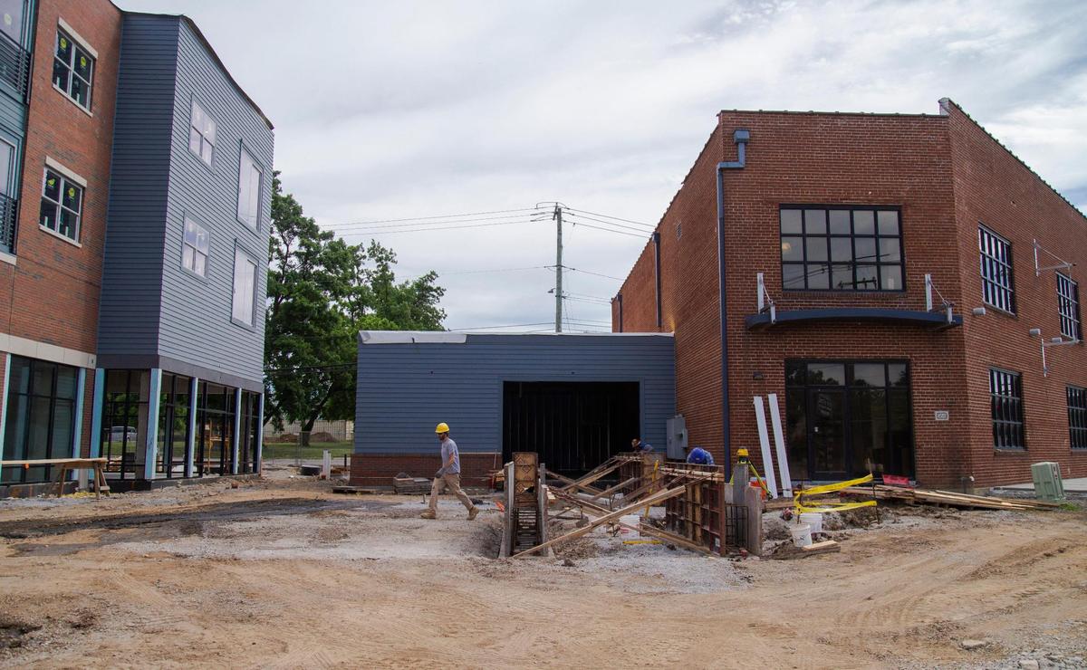 The historic building on the corner of Midland Ave., East Third Street and Winchester Road, will house the new, second location of DV8 Kitchen set to open in the fall of 2020. Construction is well under way and will join a new development project coming to the corridor. The new location will have a similar menu to the existing one, including their popular cinnamon rolls.