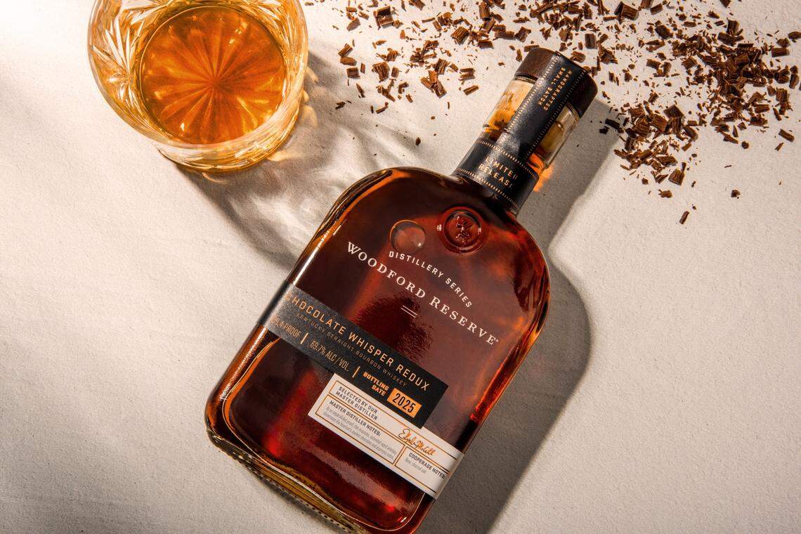Woodford Reserve is releasing the latest in its Distillery Series, Chocolate Whisper Redux 139.4. It’s the highest proof bourbon from Woodford Reserve yet, according to a news release.
