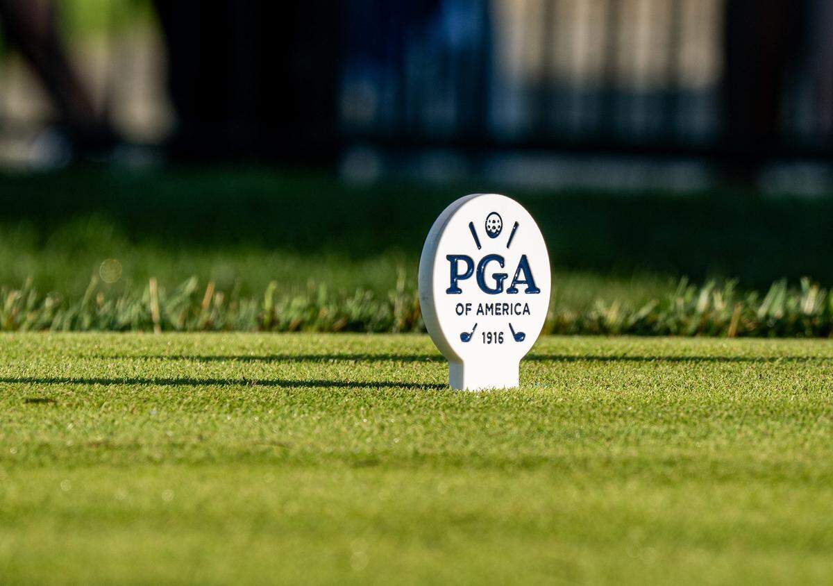 The third round of the PGA Championship at Valhalla Golf Club was to get underway Saturday in Louisville.