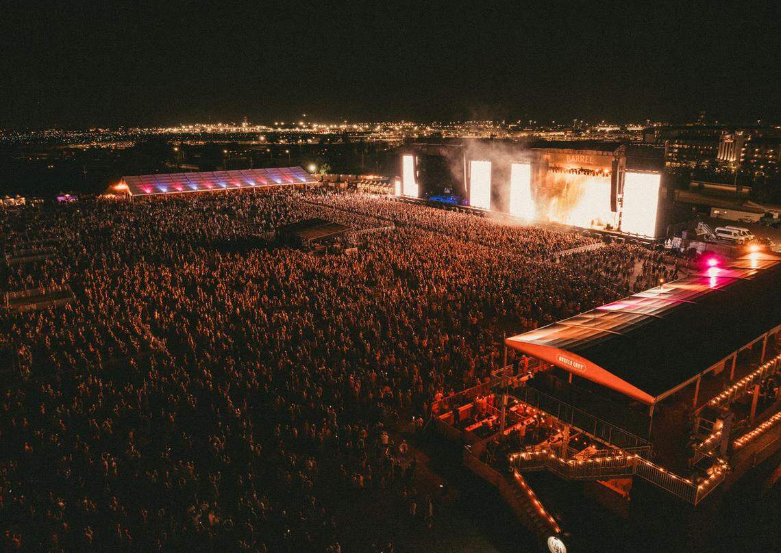 The Bourbon & Beyond music festival is expecting to welcome abut 250,000 people to Louisville. Besides music, many will enjoy bourbon at various brand experiences, including the Angel’s Envy Beyond VIP area overlooking the stage.