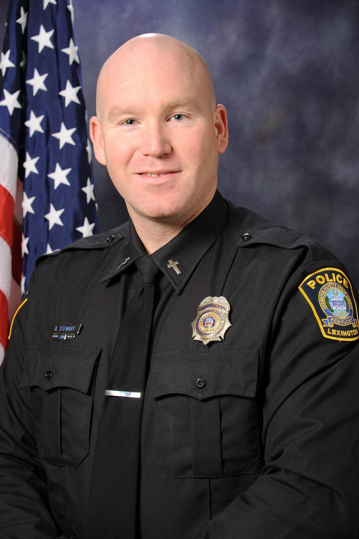 Lexington Police Department Chaplain Donovan Stewart