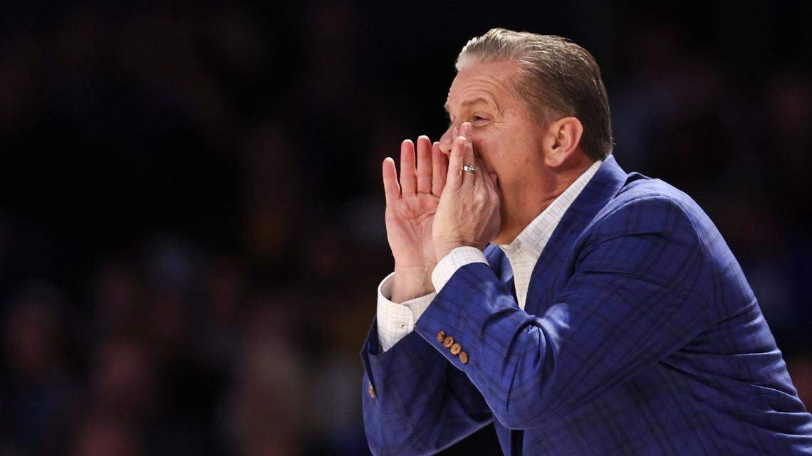 John Calipari explains how his short-handed Wildcats put on an offensive clinic at Vanderbilt