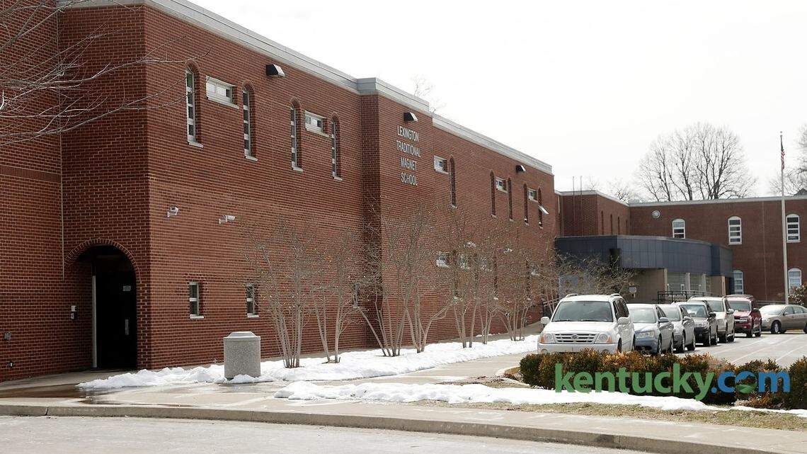 Lexington Traditional Magnet School in Lexington, Ky., on March 9, 2015. Under proposed redistricting maps, Bell Court neighborhood has been rezoned from Morton Middle School to Lexington Traditional Magnet School. Photo by Pablo Alcala | Staff